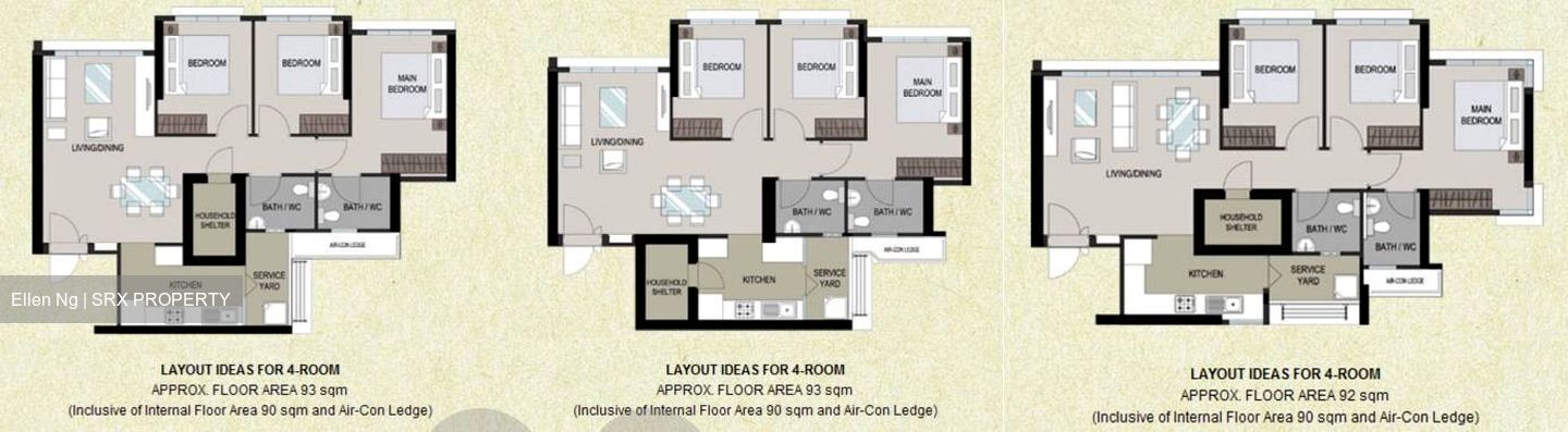 Blk 292B Skypeak @ Bukit Batok (Bukit Batok), HDB 4 Rooms #540882241